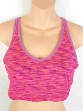 Reebok Ladies XL Criss Cross Back Pink Sports Bra